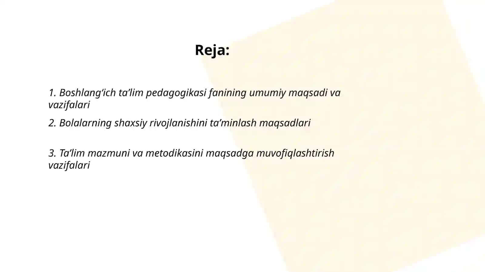 Boshlangʻich taʼlim pedagogikasi 2