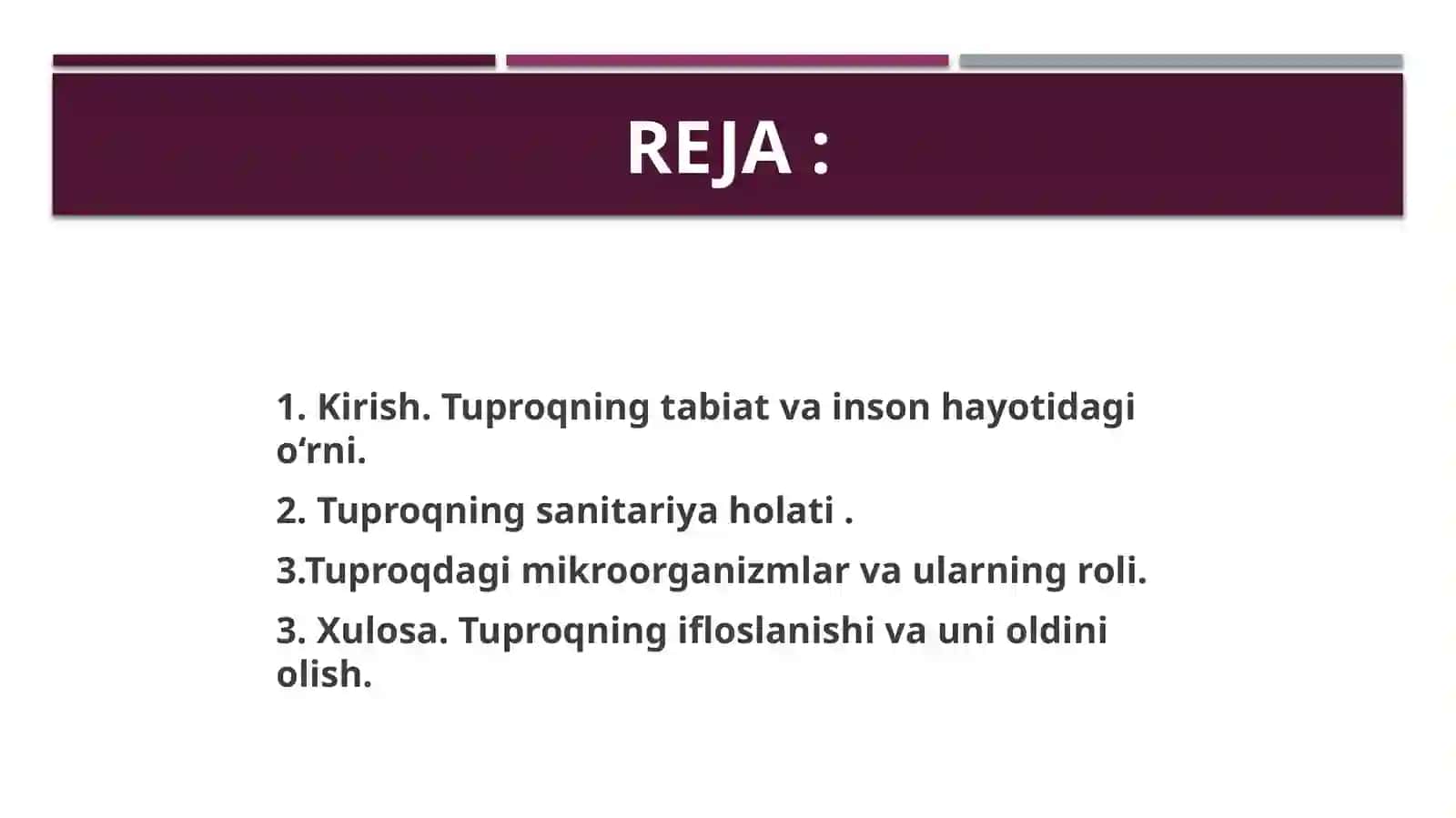 Tuproqning sanitar vaepldemiologikahamiyati 2
