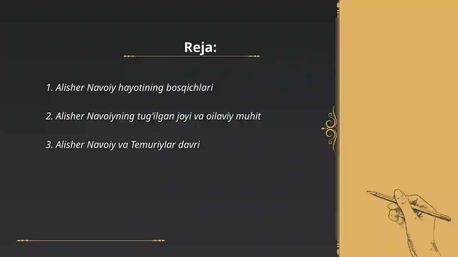 Alisher Navoiy hayoti va ijodi 2