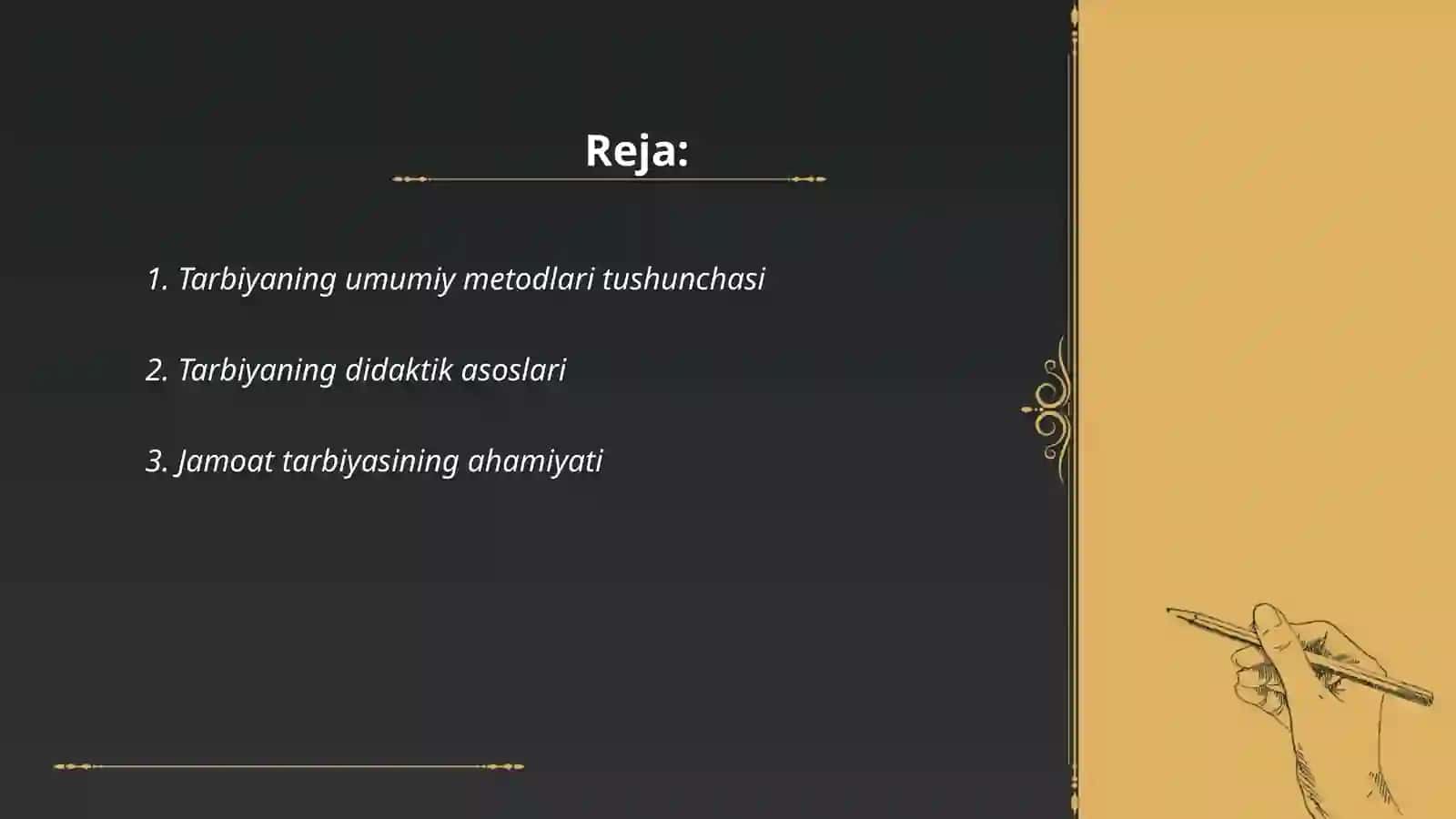 Tarbiyaning umumiy metodlari 2