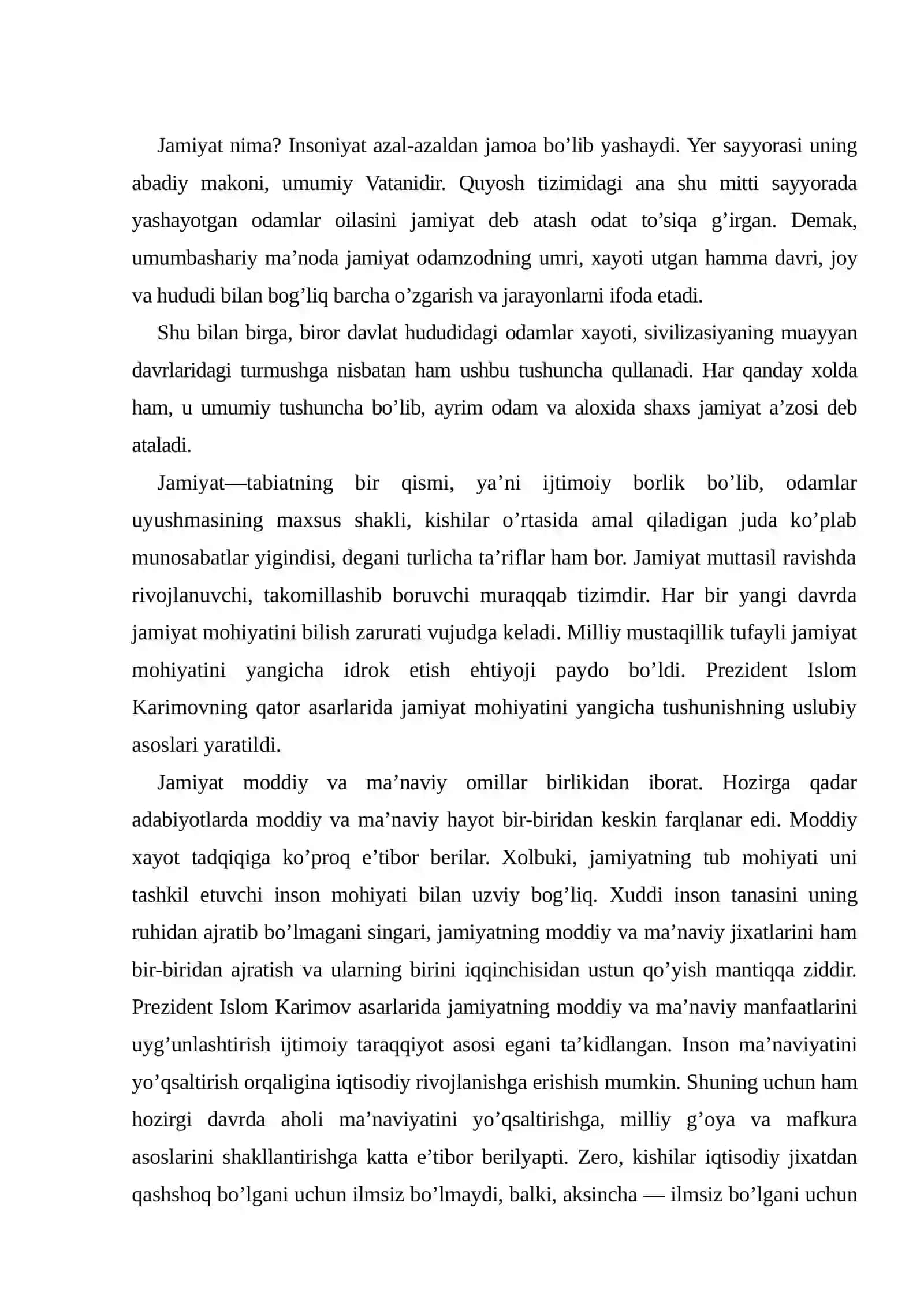 Jamiyat falsafasi.(sosiolog’iya) 2
