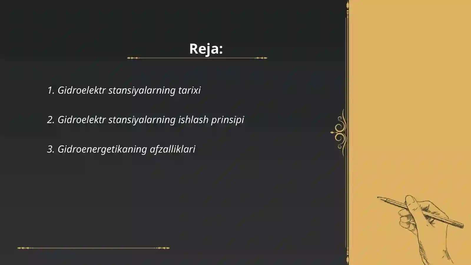 Gidroelektr stanciyalari 2