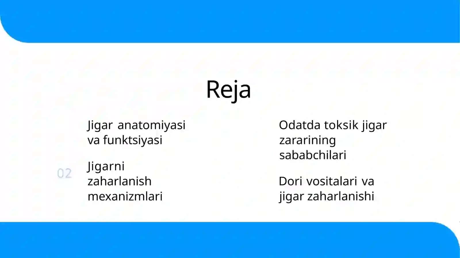 Jigarnitoksikvavositalaritasirida.zårarlanishi 2