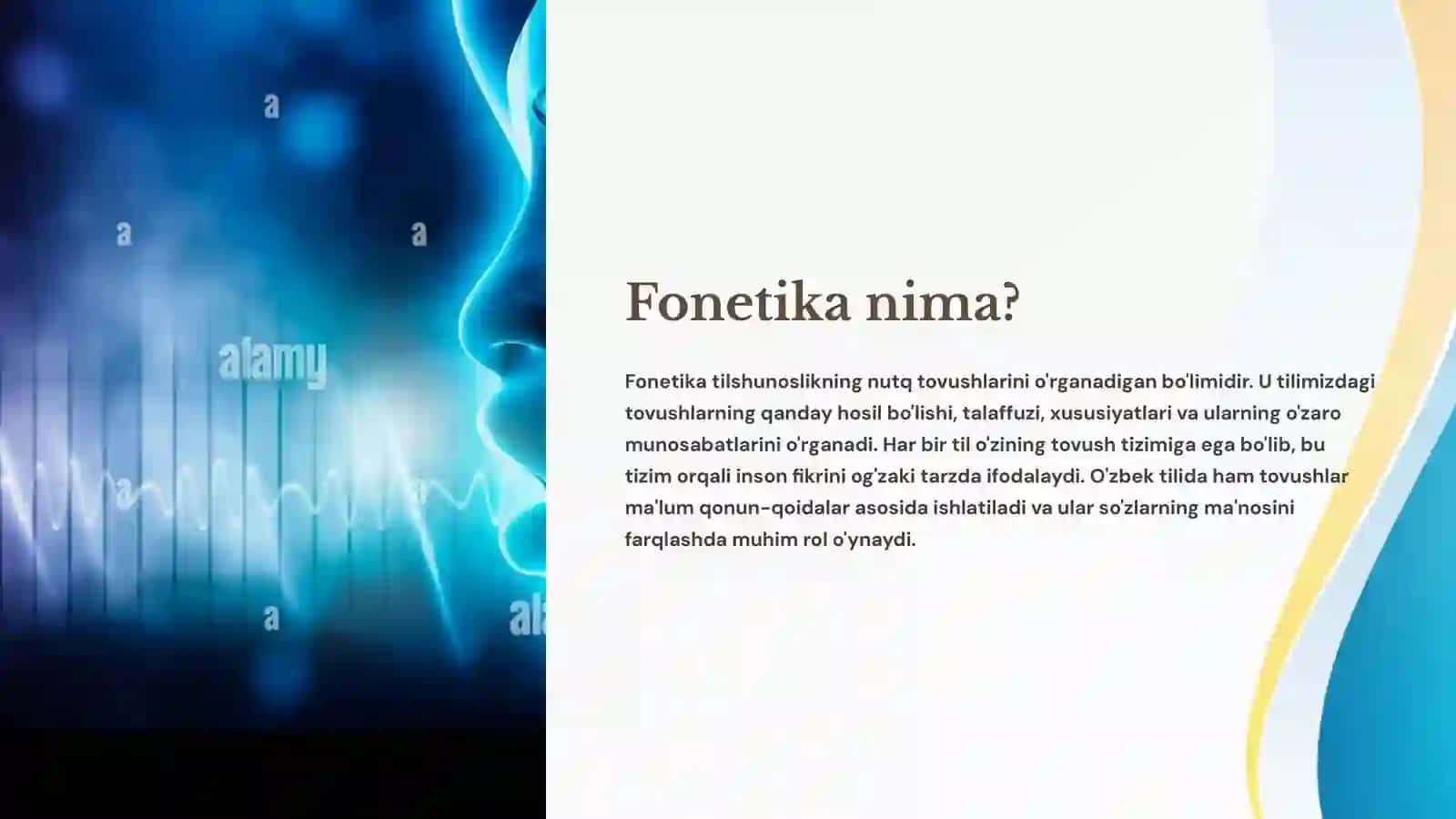 Fonetika va tovushlar tizimi 2