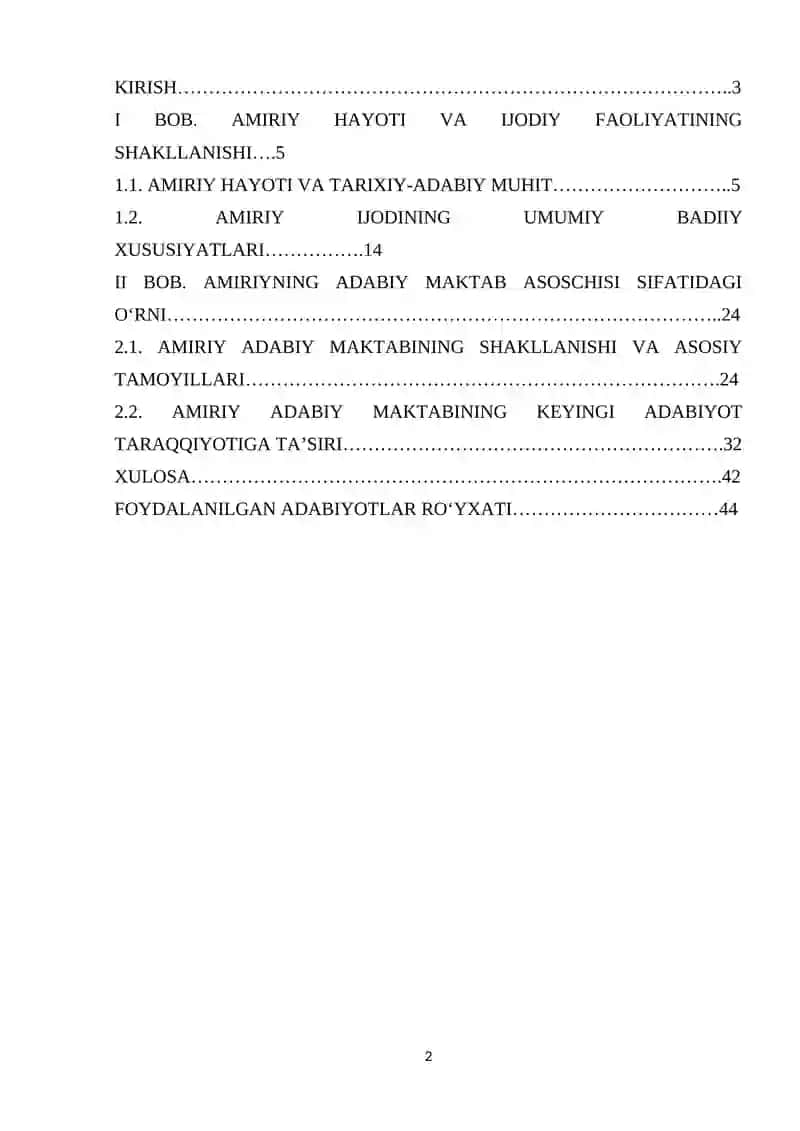 Amiriy-adabiy maktab asoschisi. 2