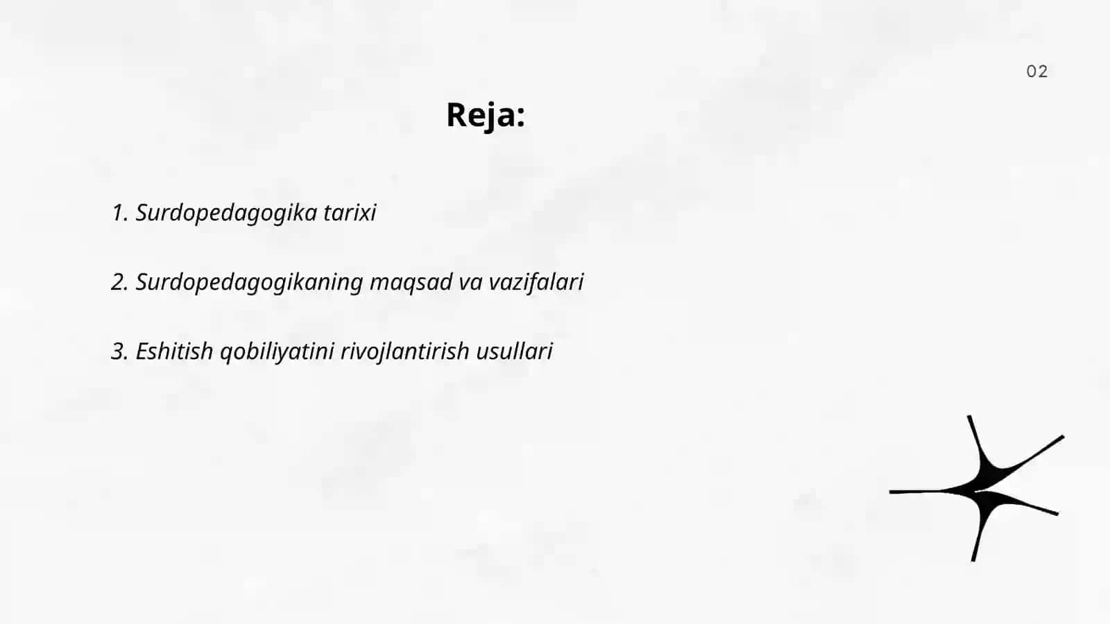 Surdopedagogika va surdopedagogika metodlari 2