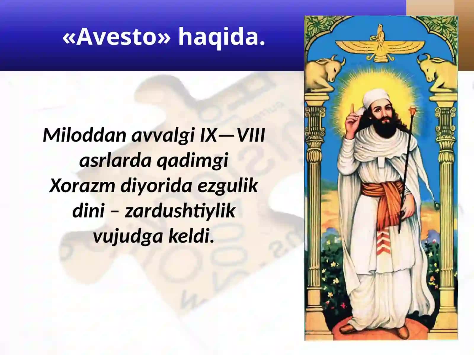 «Avesto»vaZardushtiylik 2