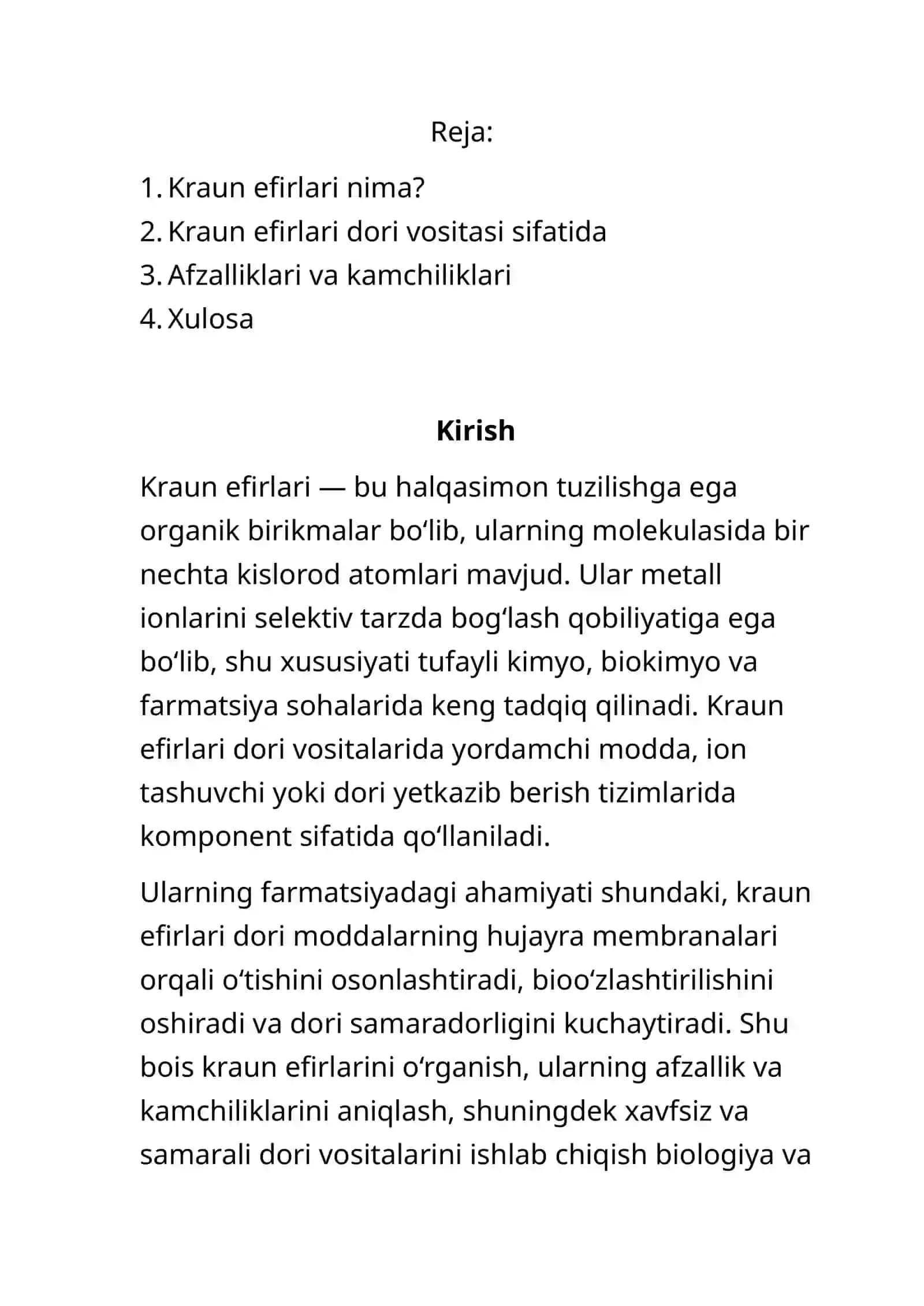 Kraun efirlari 2
