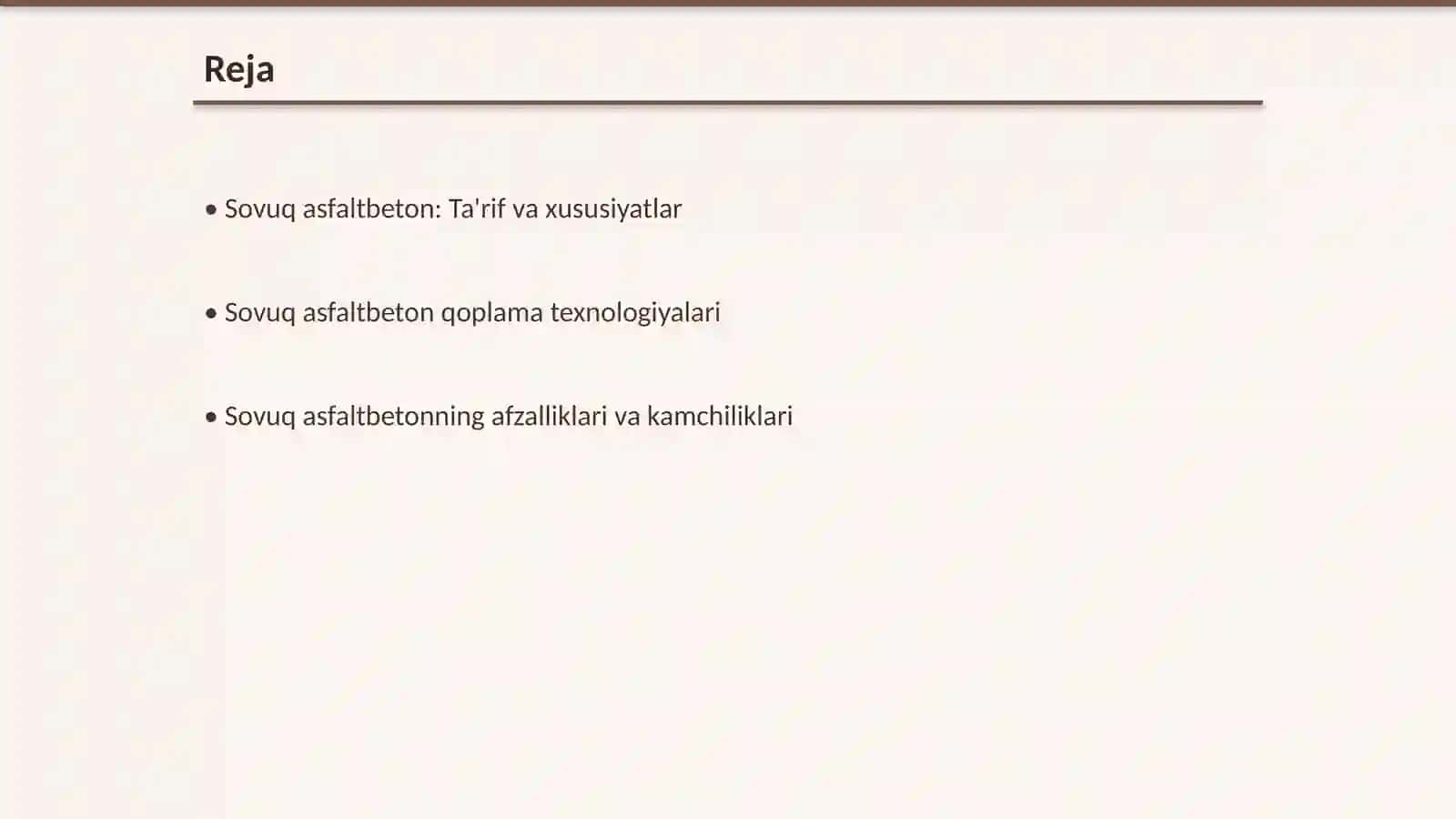Sovuq asfaltbetondan qoplama qurish texnologiyalari 2