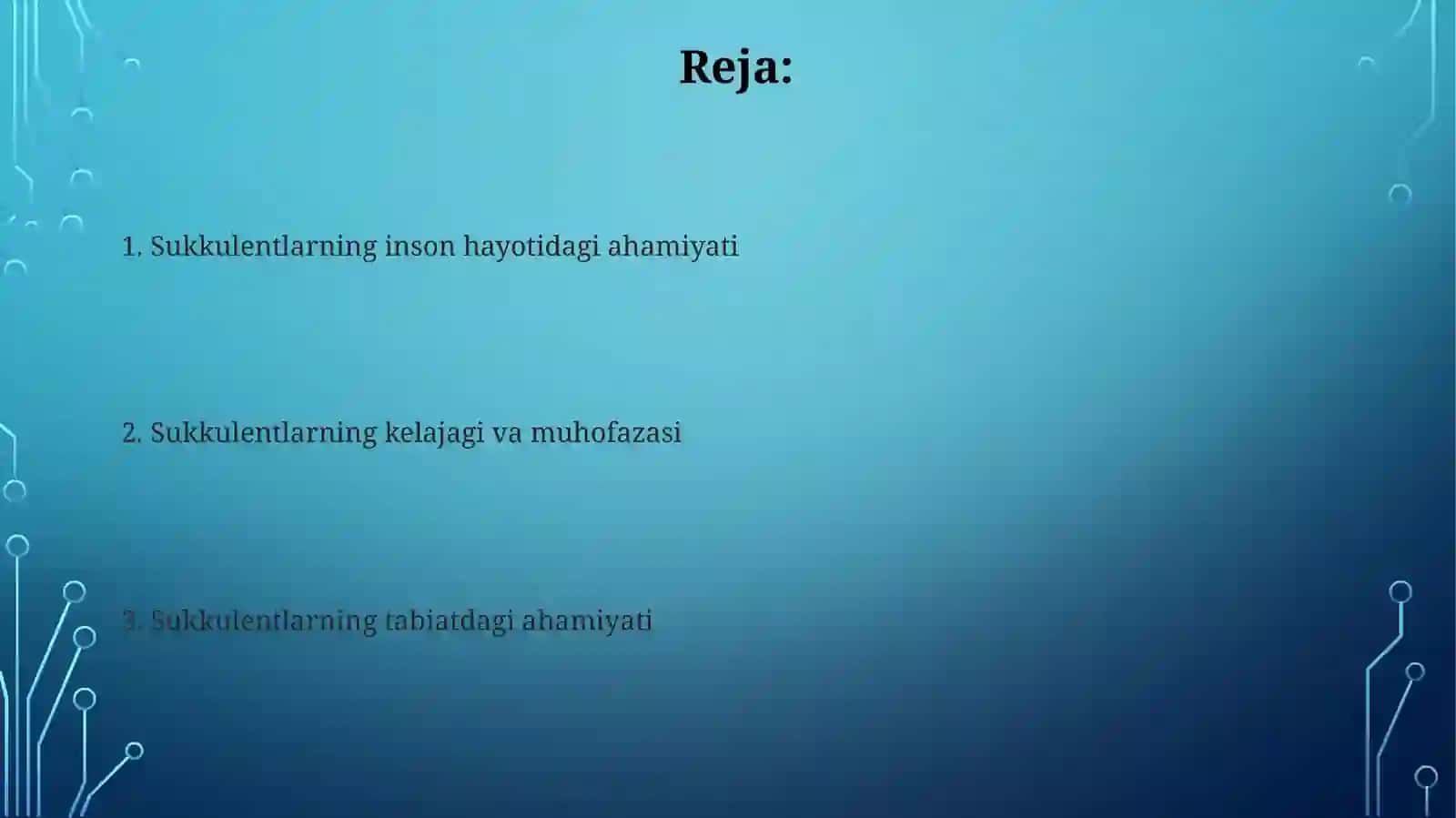 Sukkulentlarning inson hayotidagi ahamiyati 2