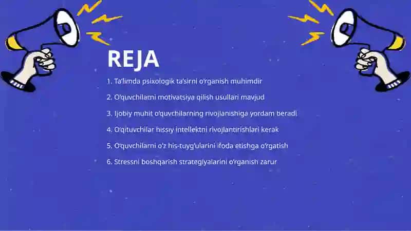 Ta'lim oluvchilarga psixologik ta’sir ko‘rsatish yo‘llari 2