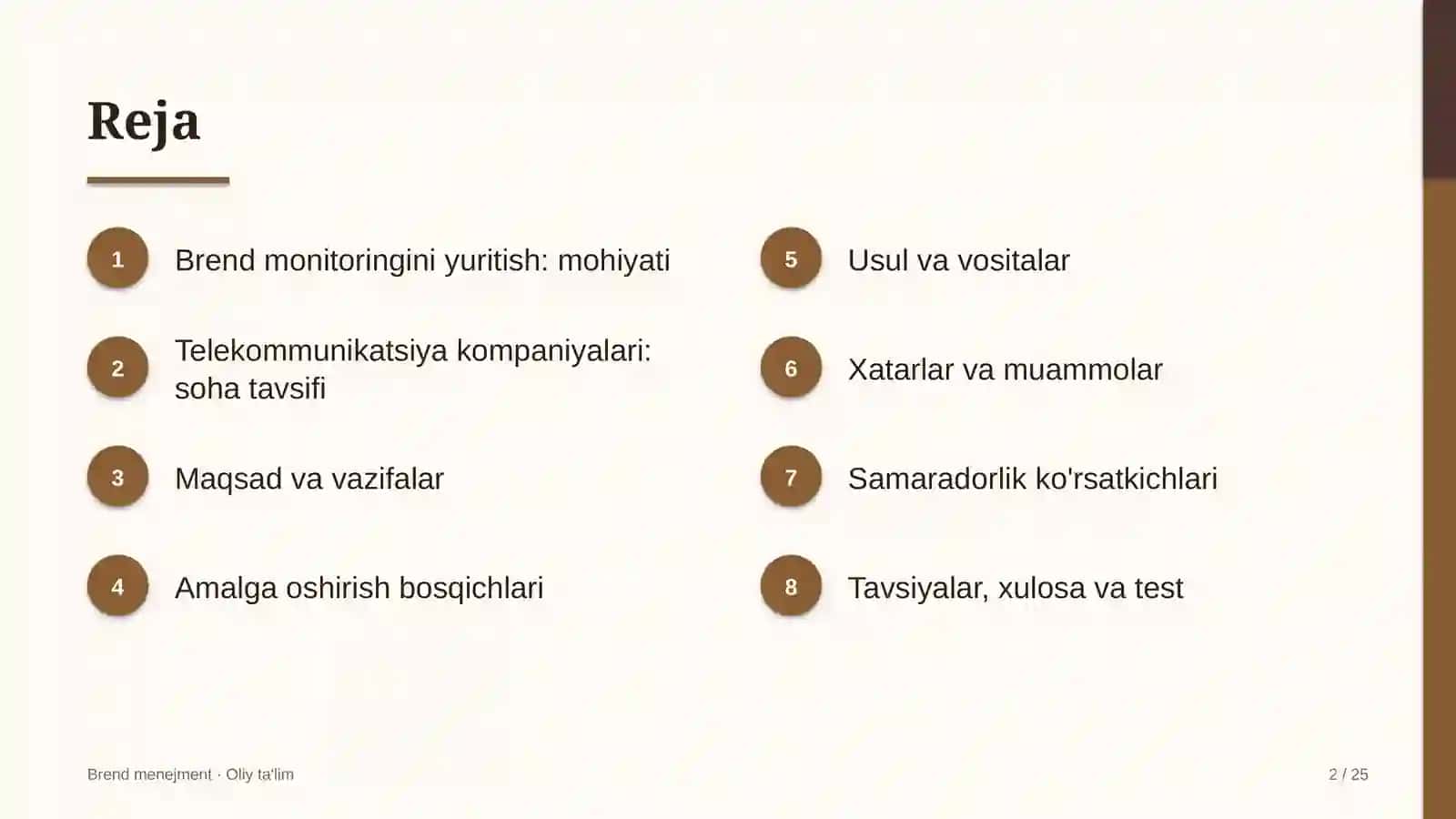 telekommunikatsiya kompaniyalarida brend monitoringini yuritish 9197 2