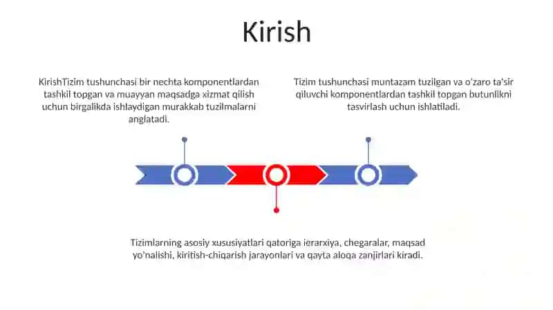 Tizim Tushunchasi Va Uning Asosiy Hususiyatlari 2