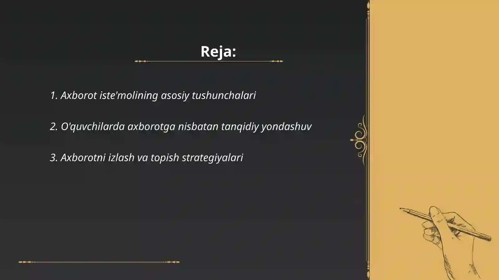 O‘quvchilarning axborot istemoli madaniyatini shakllantirish metodlari 2