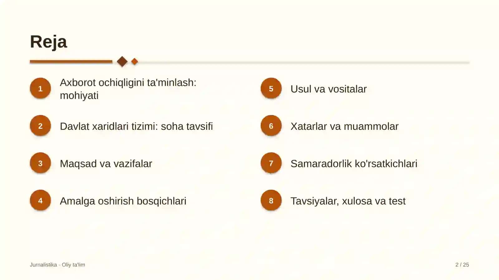 Davlat xaridlari tizimida axborot ochiqligini ta'minlash 2