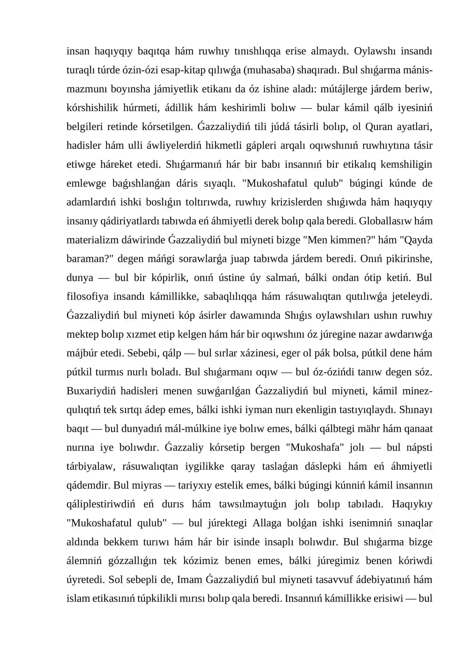 Mukoshafatul qulub 2