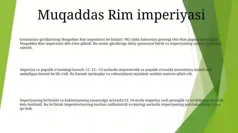 11-15 Asrlarda Germaniya 2