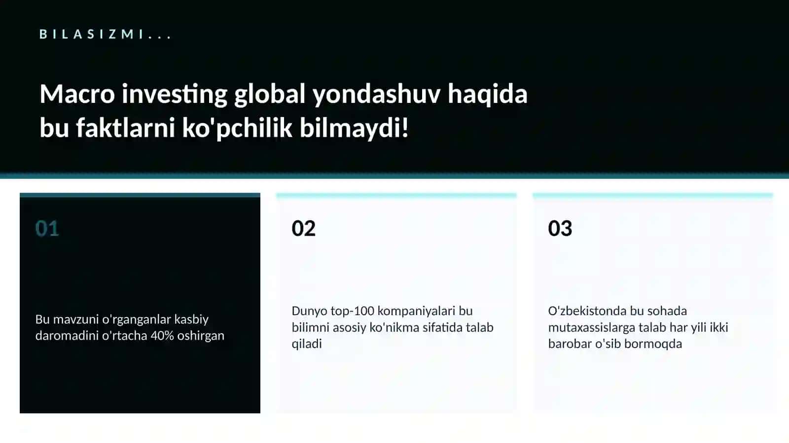 Macro investing global yondashuv 2
