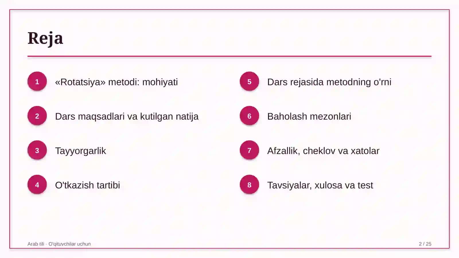 arab tili darslarida rotatsiya metodidan foydalanish 9812 2