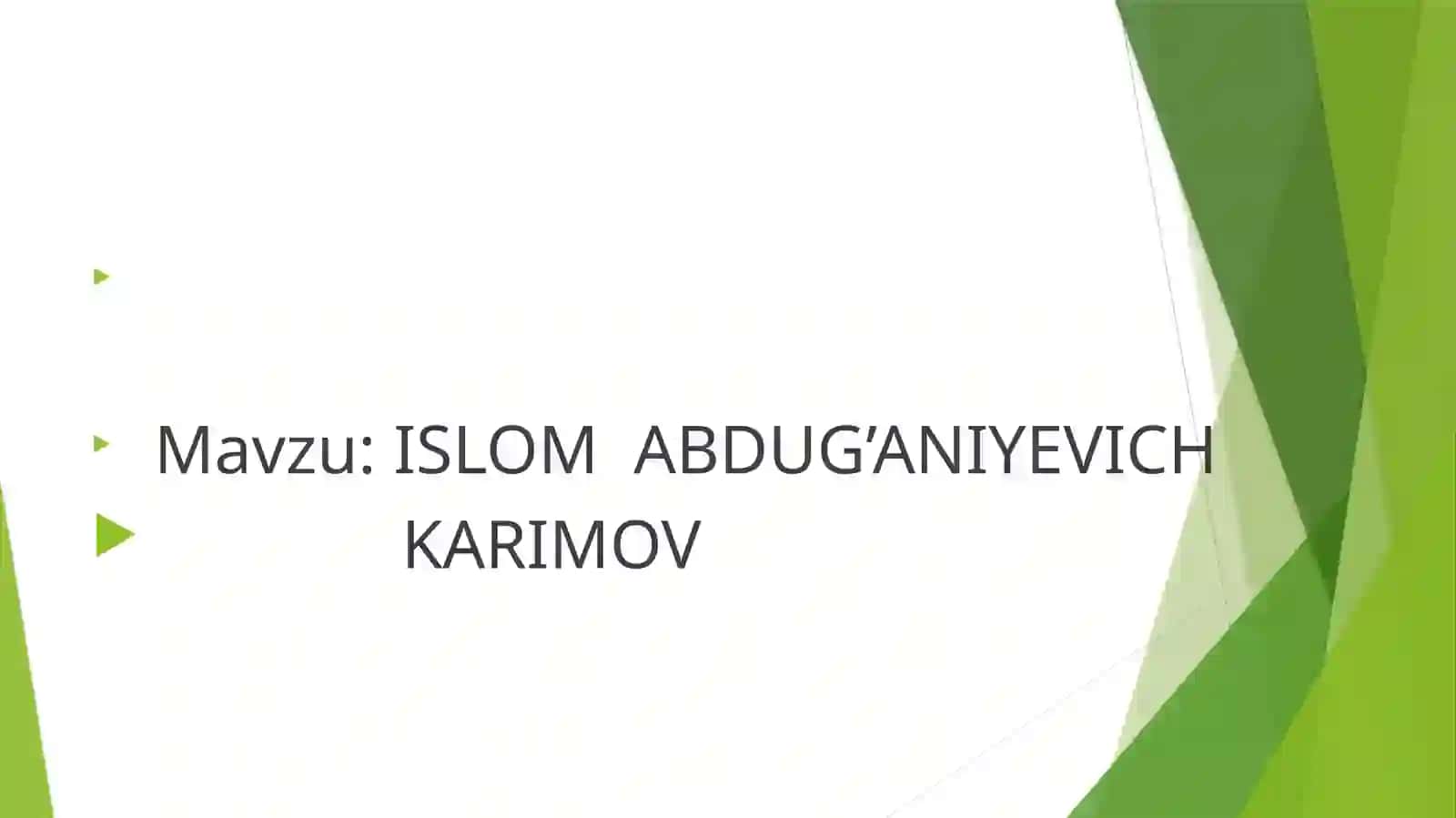 islom Abdugʻaniyevich Karimov 2