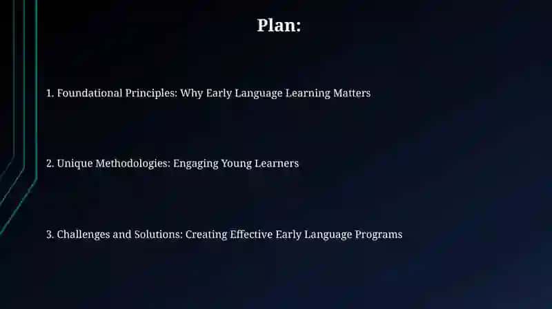 Peculiarities of foreign language lessons in preschool and primary education 2