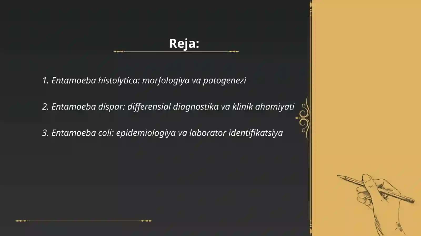 SARKODALILLAR VA INFUZORIYALAR ICHAK PARAZITLARI 2