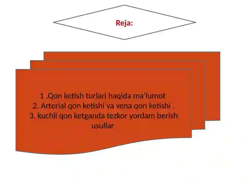 Qon Ketish Turlari 2
