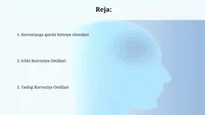 Ichki va tashqi korroziya omillari 2