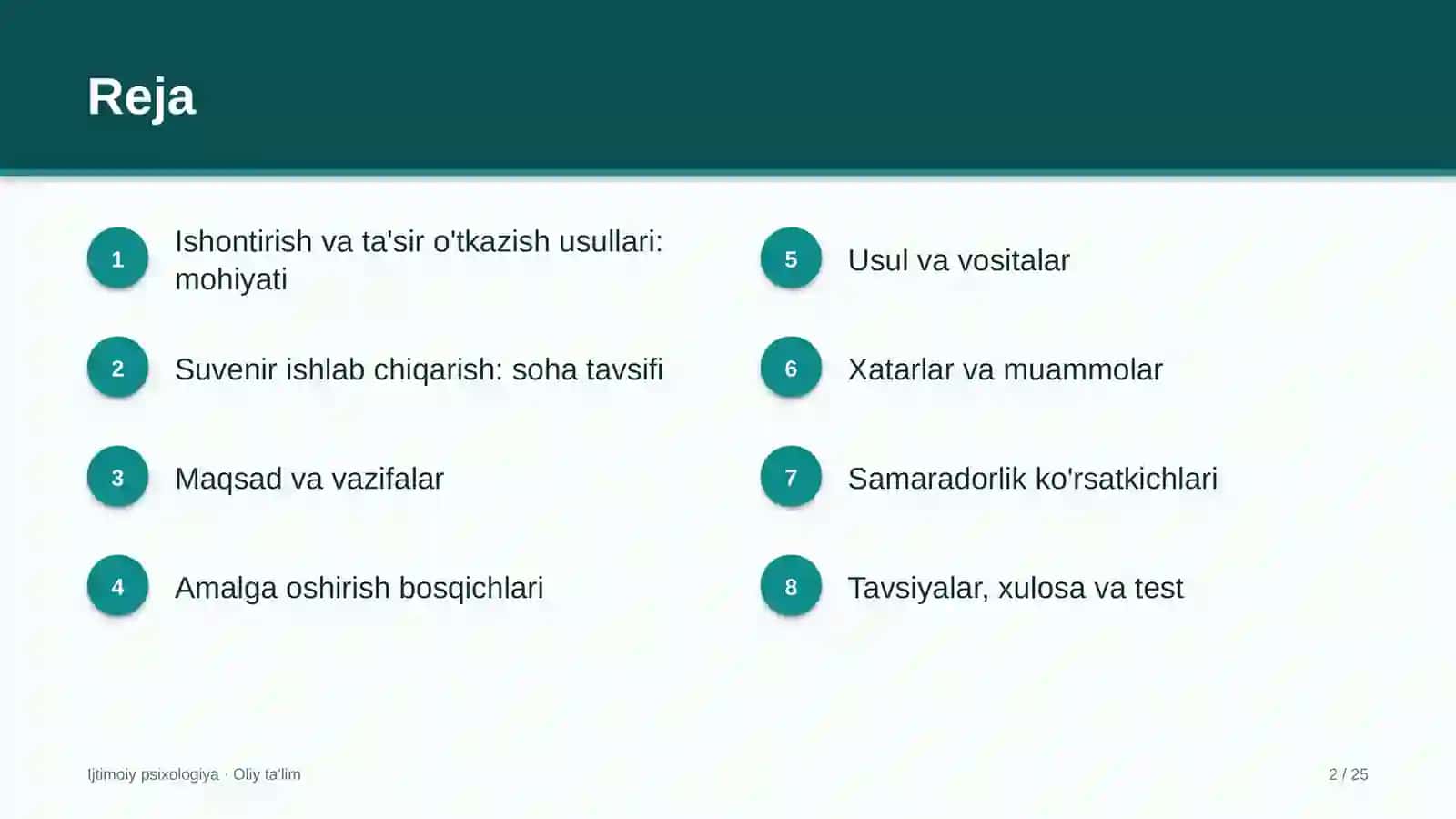 suvenir ishlab chiqarishda ishontirish va ta'sir o'tkazish usullari 9386 2