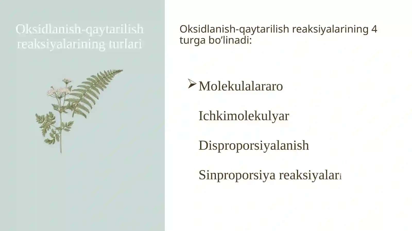 Oksidlanish-qaytarilishreaksiyalarini yarimreaksiyalar usulibilantenglashtirish 2
