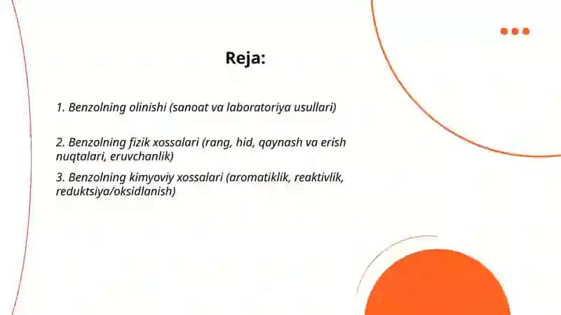 Olinishi. Fizik va kimyoviy xossalari 2
