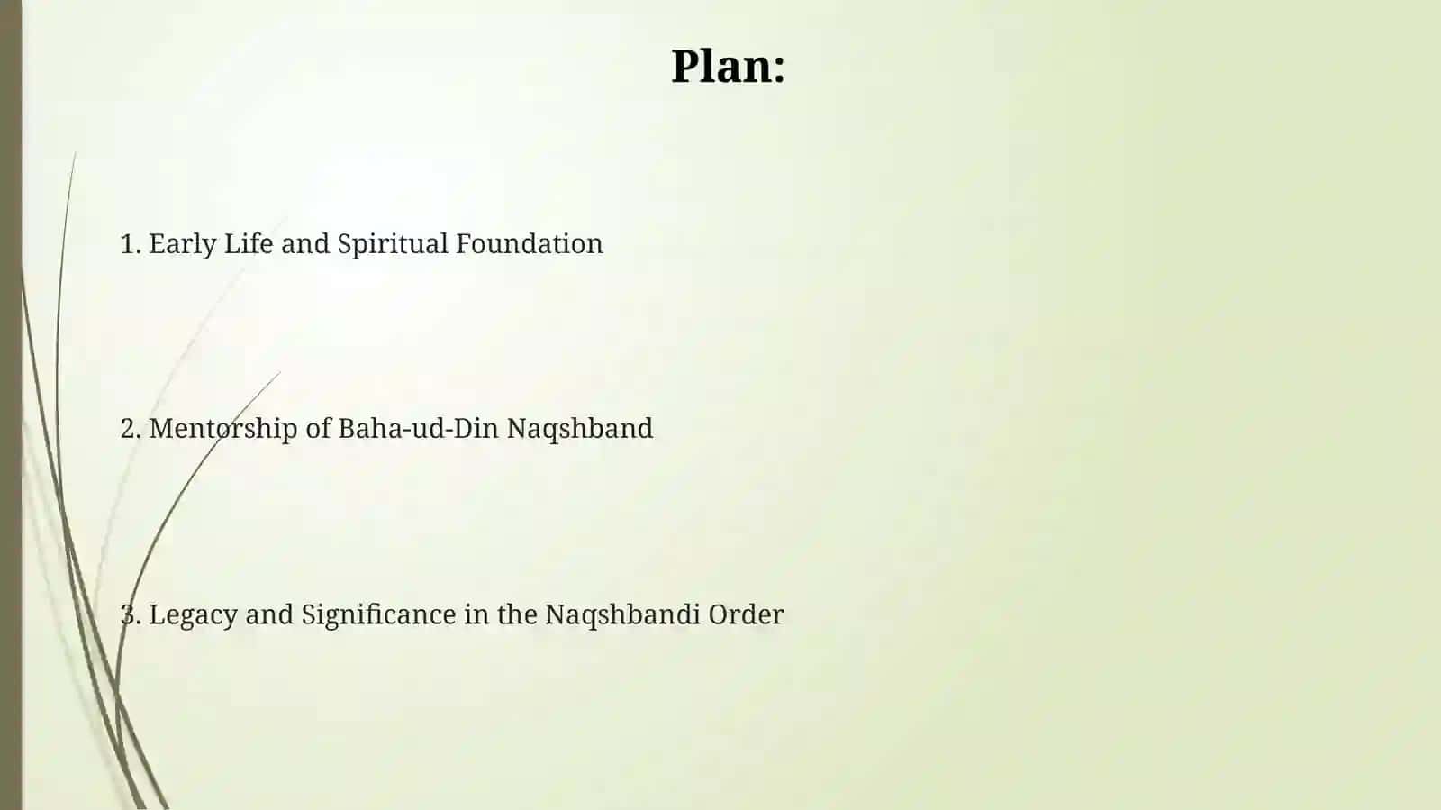 Hazrat Sayyid Amir Kulol Presentation 2