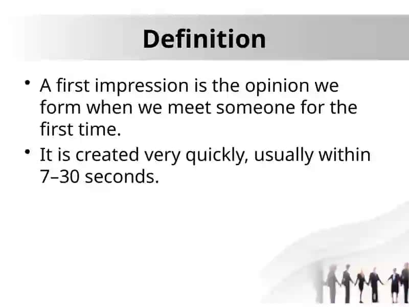 First Impression 2