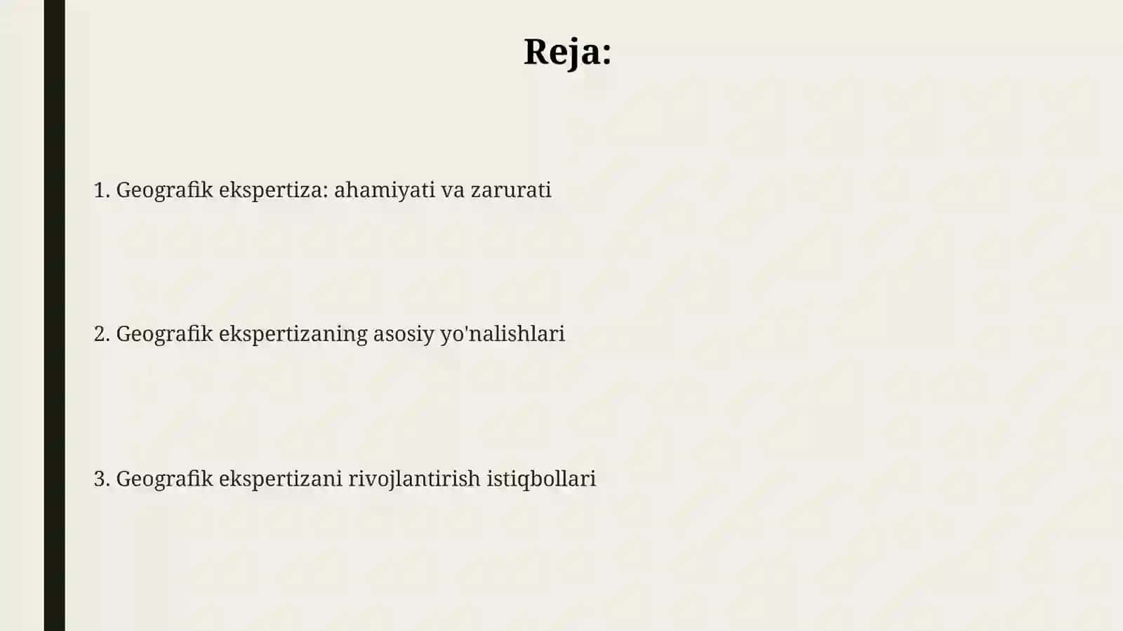 Geografik ekspertiza 2