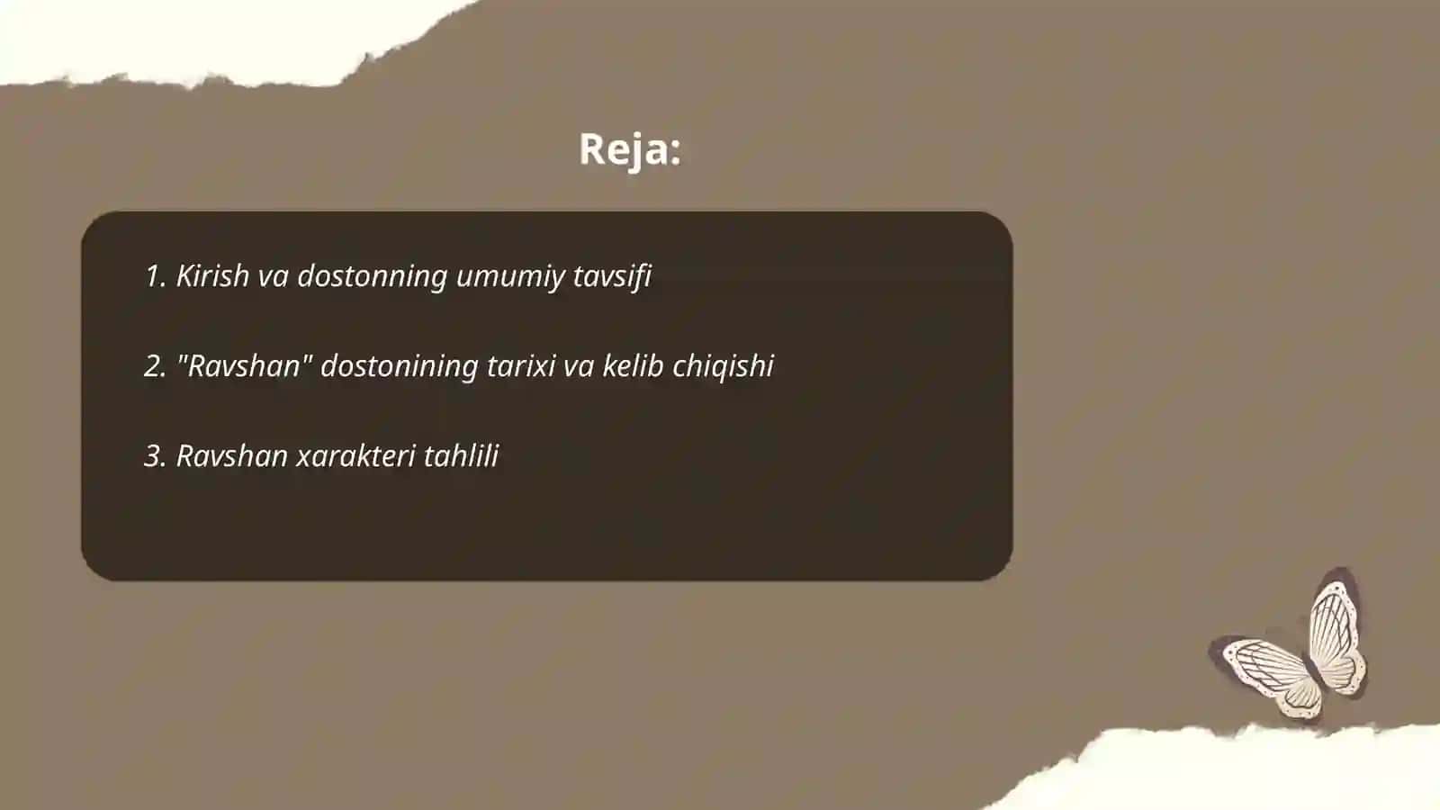 Ravshan dostonini o'rgatish metodlari va usullari 2