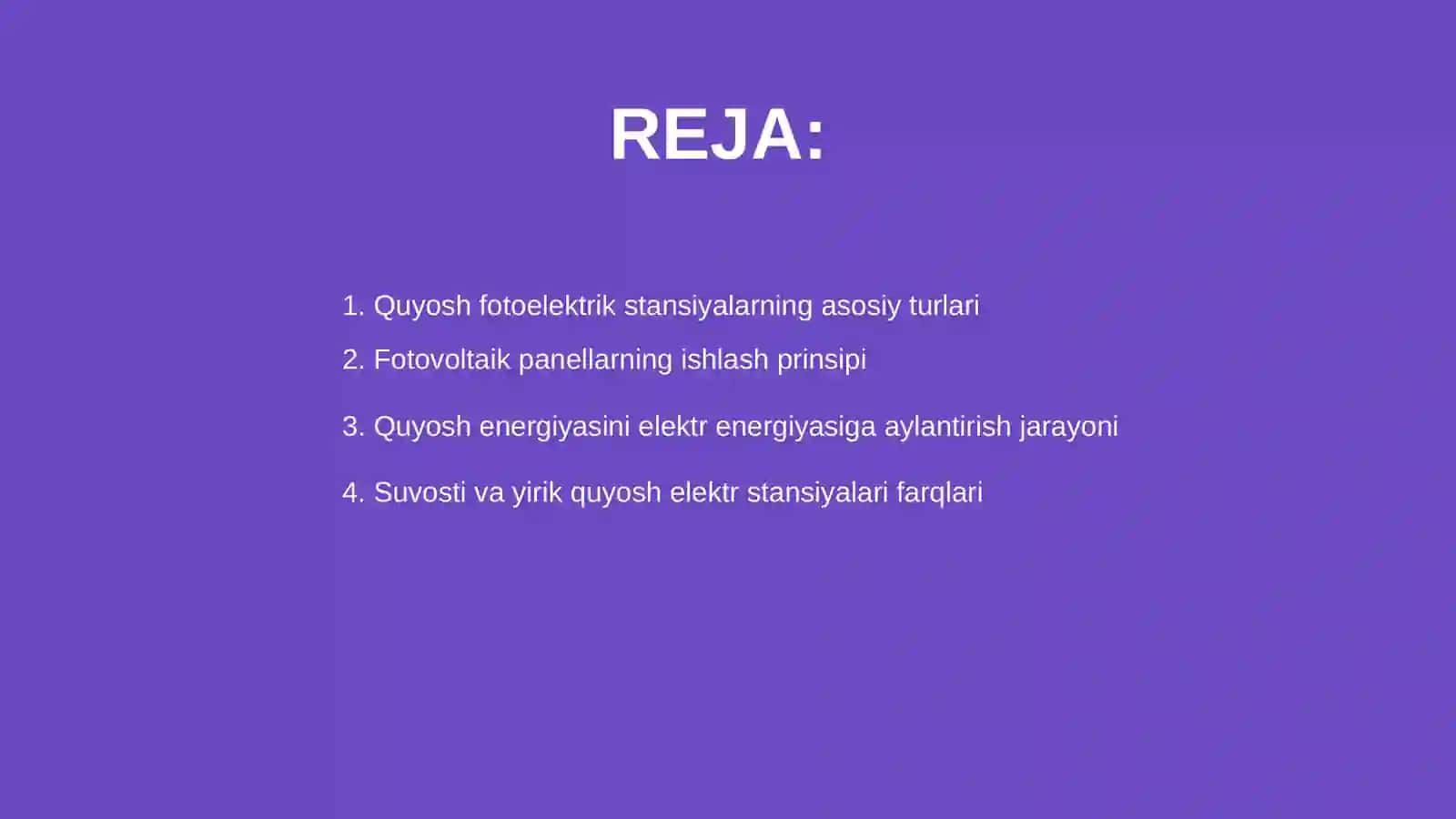 Quyosh fotoelektrik stansiyalarning ishlash prinsipi 2