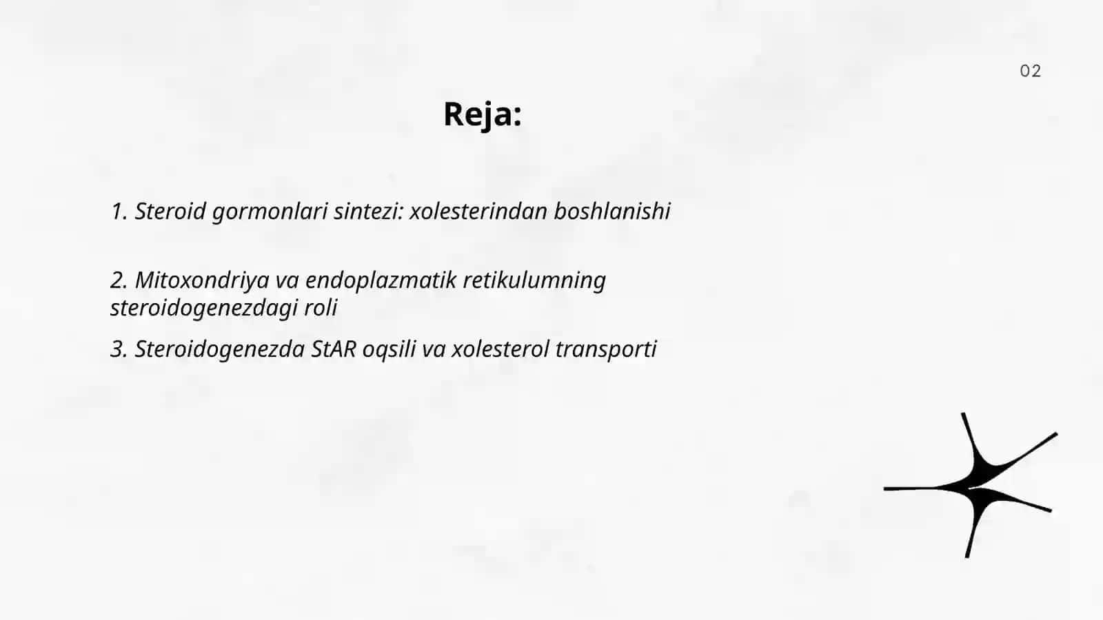 Steroid gormonlari ularning sintezi va metabolizmi 2