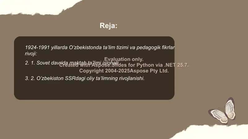 O’zbekistonda ta’lim tizimi va pedagogik fikrlar rivoji 2