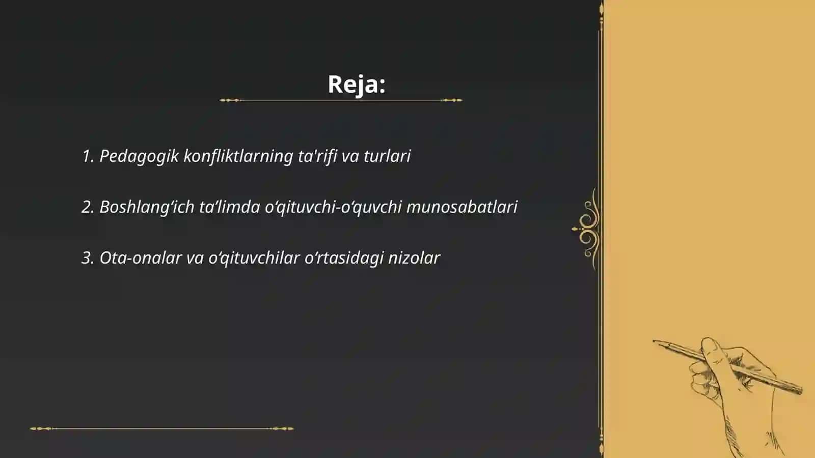 Boshlangʻich taʼlimda pedagogik konfliktlar muammosi 2
