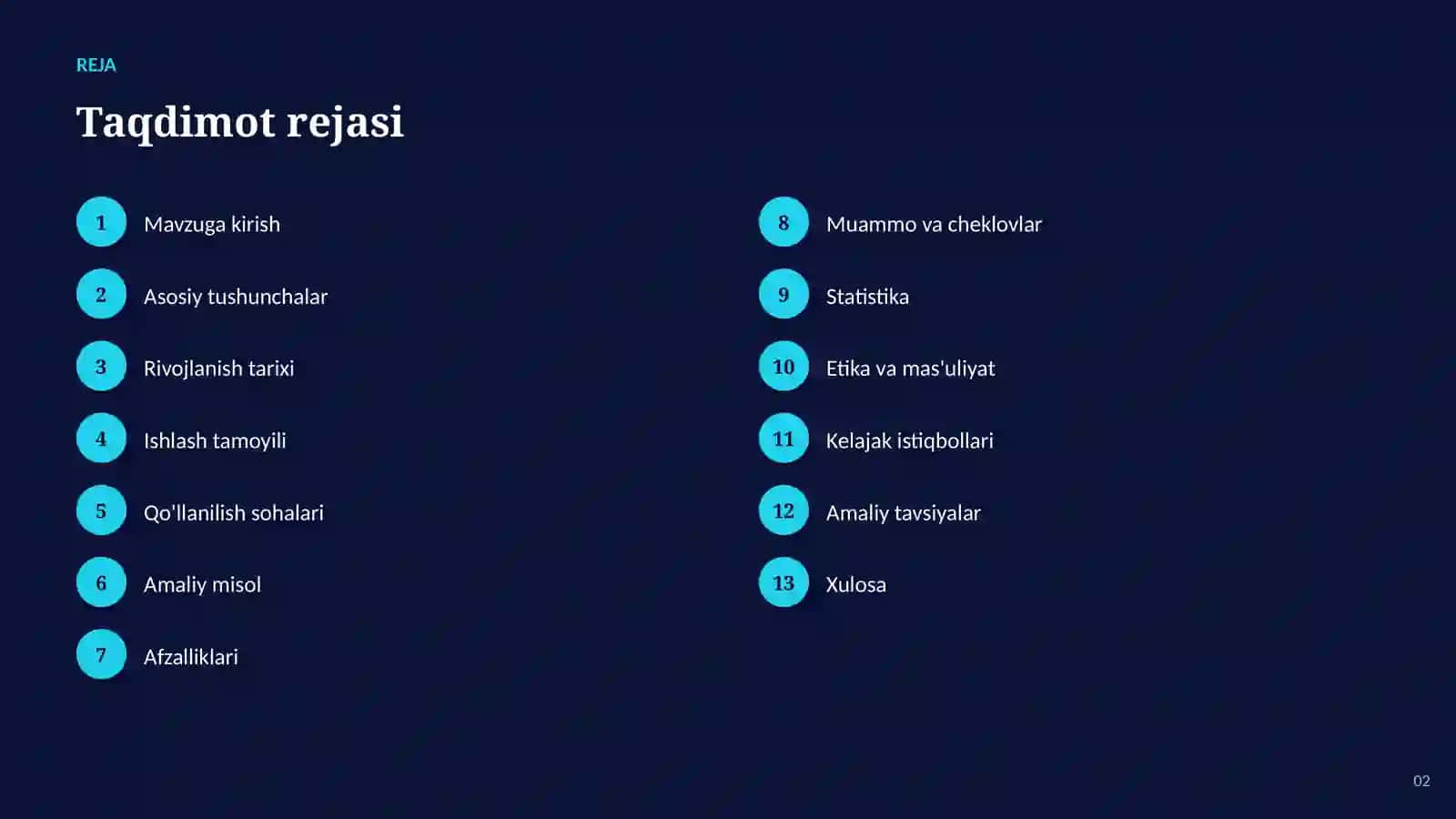 SUN'IY INTELLEKT ASOSLARI 2