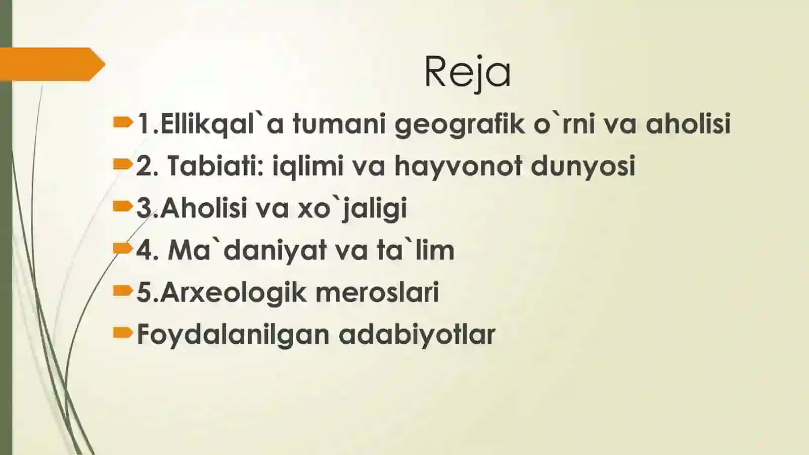 Ellikqal'a tumani: Tarixi va mashhur joylari 2