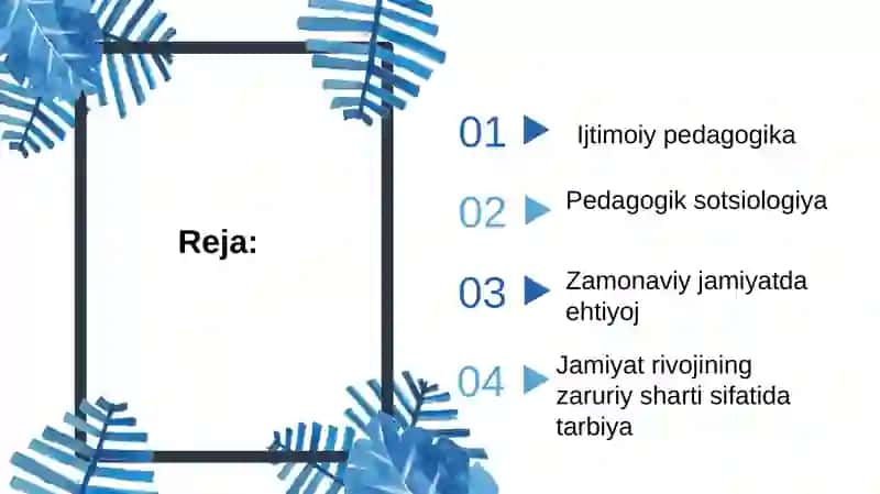 Ijtimoiy pedagogika va pedagogik sotsiologiya 2