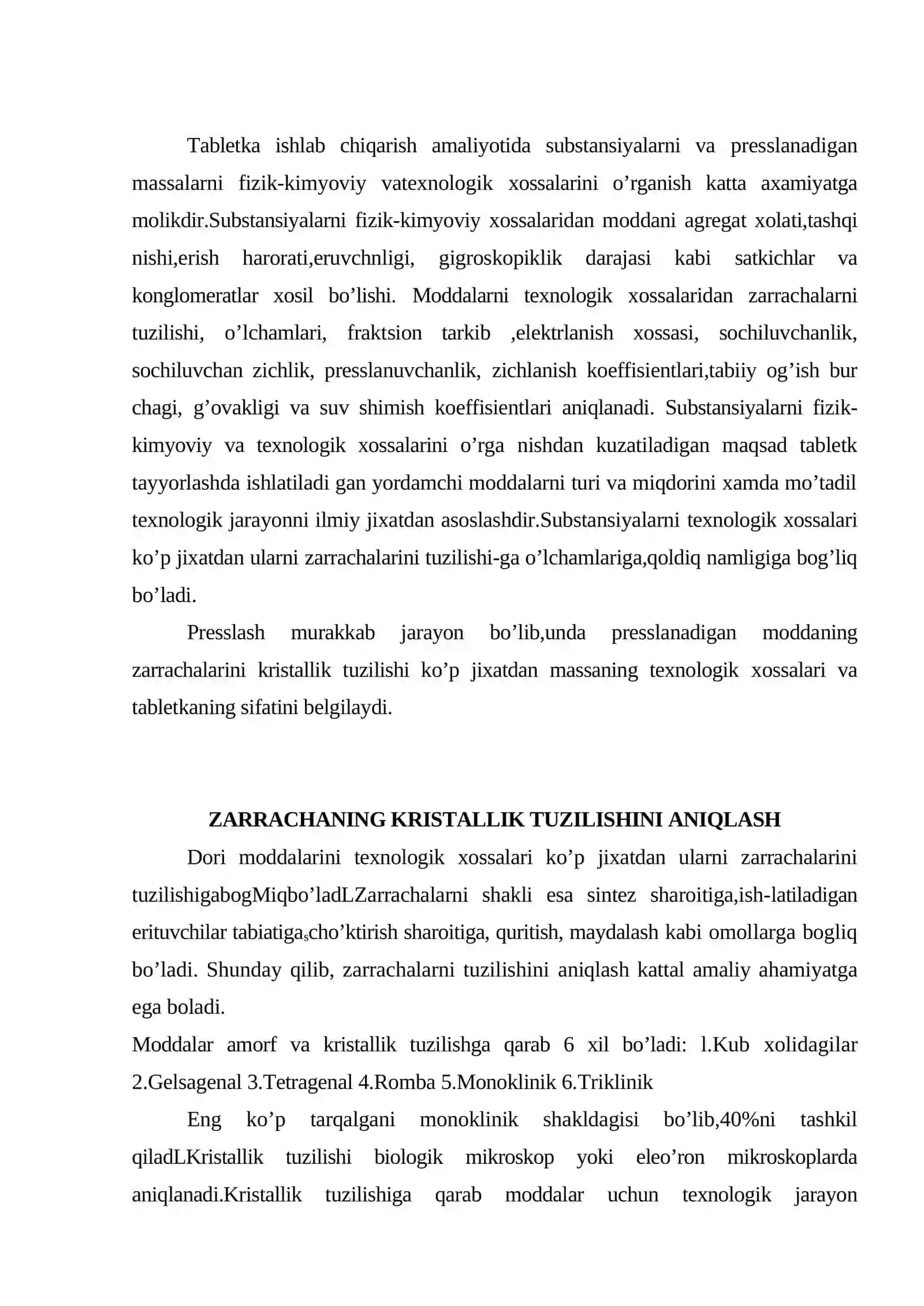 Kukunlarni presslashga tayyorlash 2