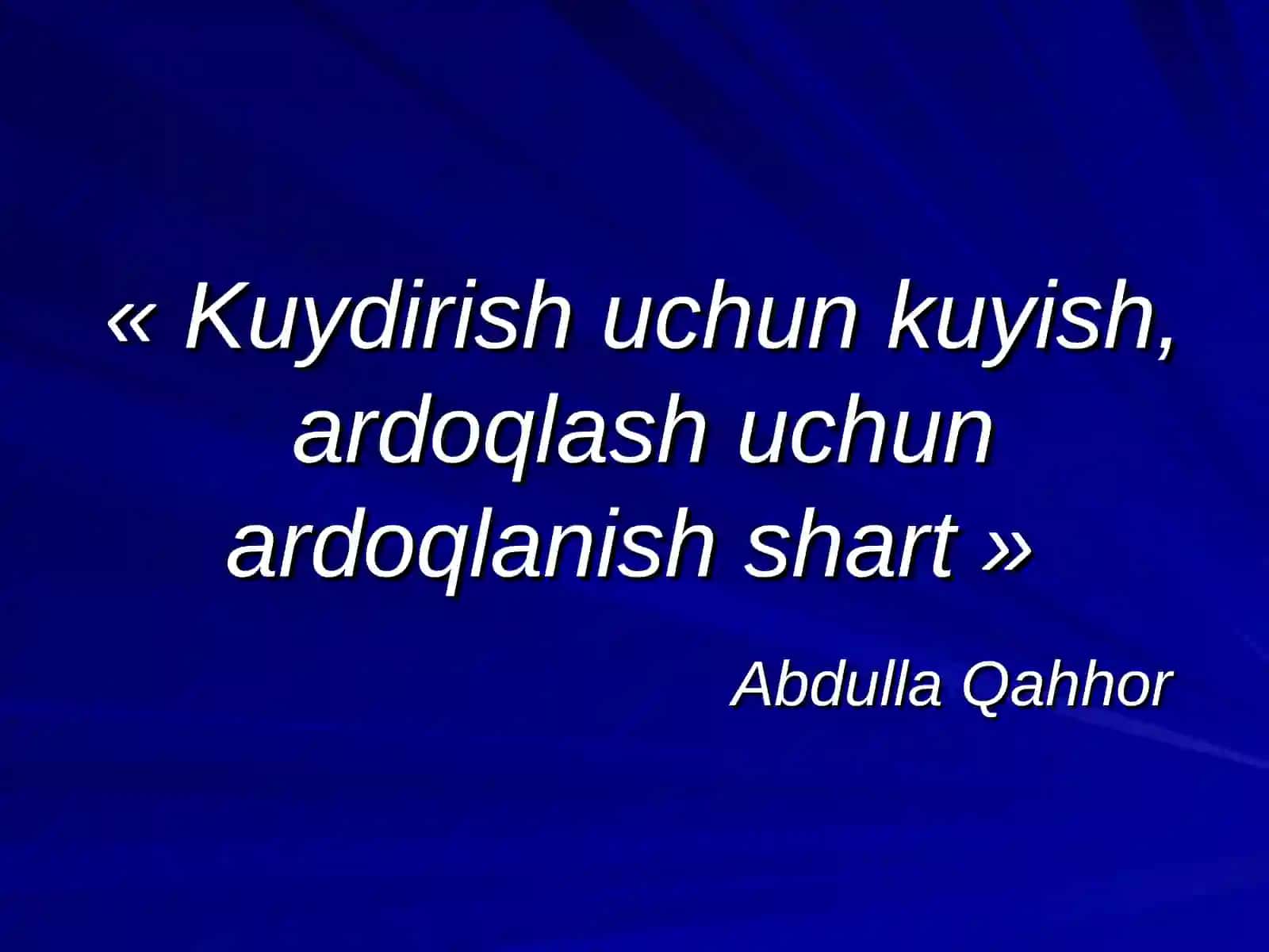 ABDULLA QAHHOR 2