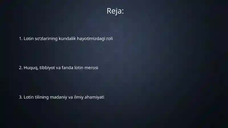 Lotin boralarining hayotimizning barcha jabhalarida tutgan o'rni 2