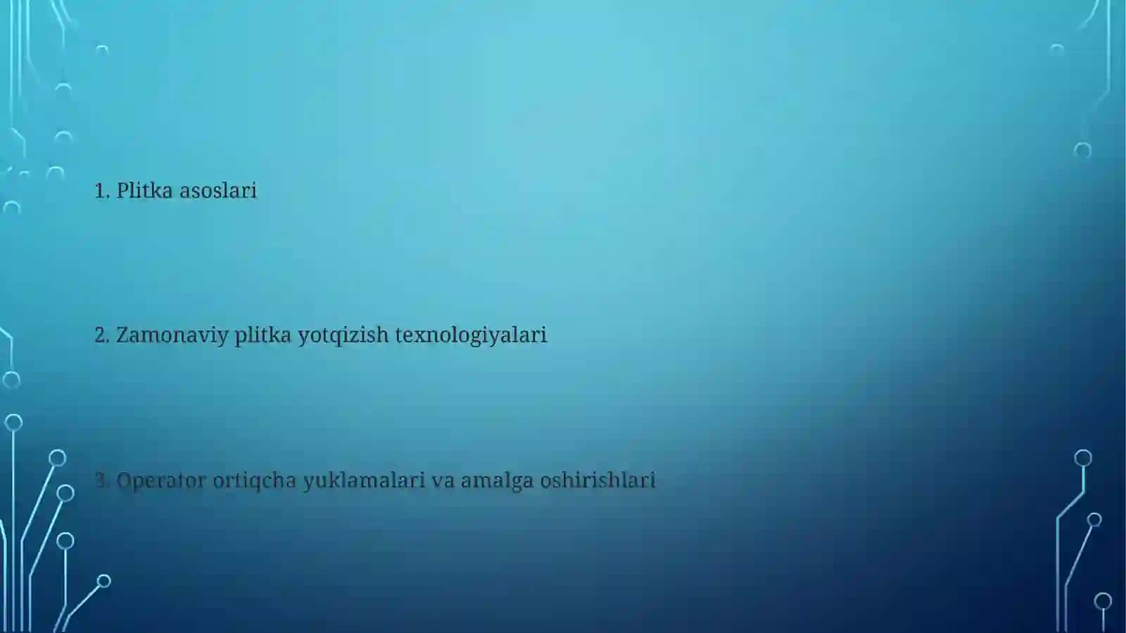 C++tiliningboshqarishoperatorlari 2
