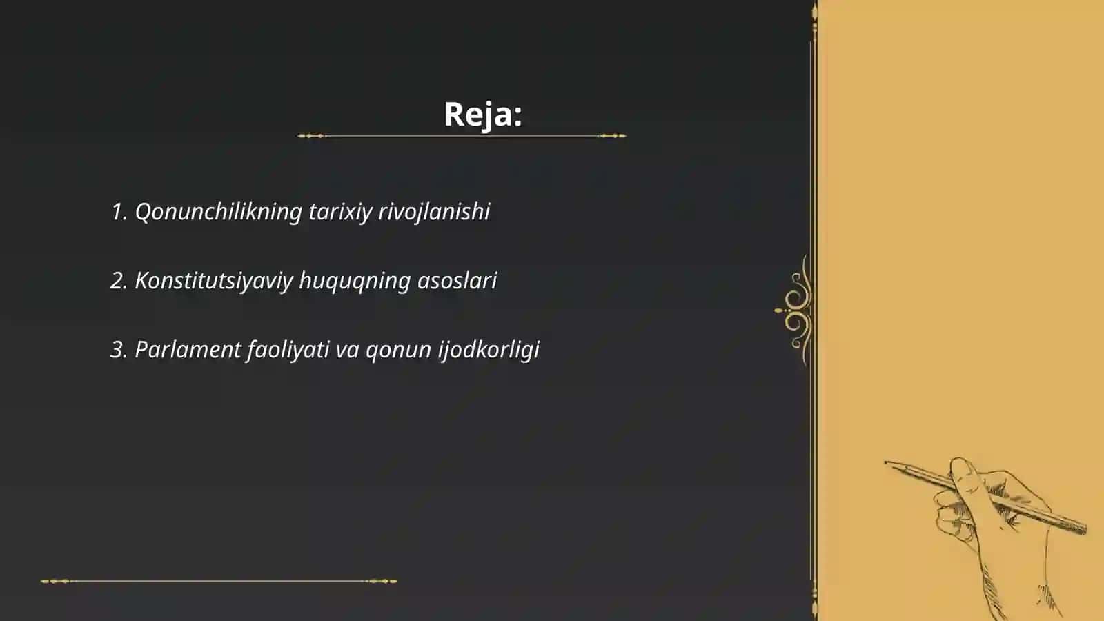 Özbekiston Respublikasi taroqqiyotida qununlar va ularning halqchil ishlash mexanizmi 2