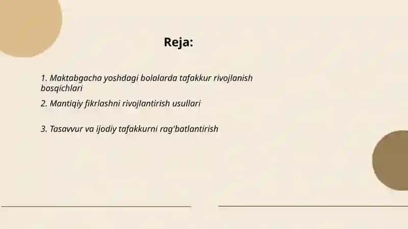 Maktabgacha yoshdagi bolalarni tafakkurini rivojlantirish 2