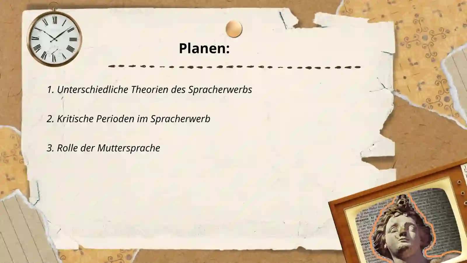 Was wissen wir über den Spracherwerb? 2