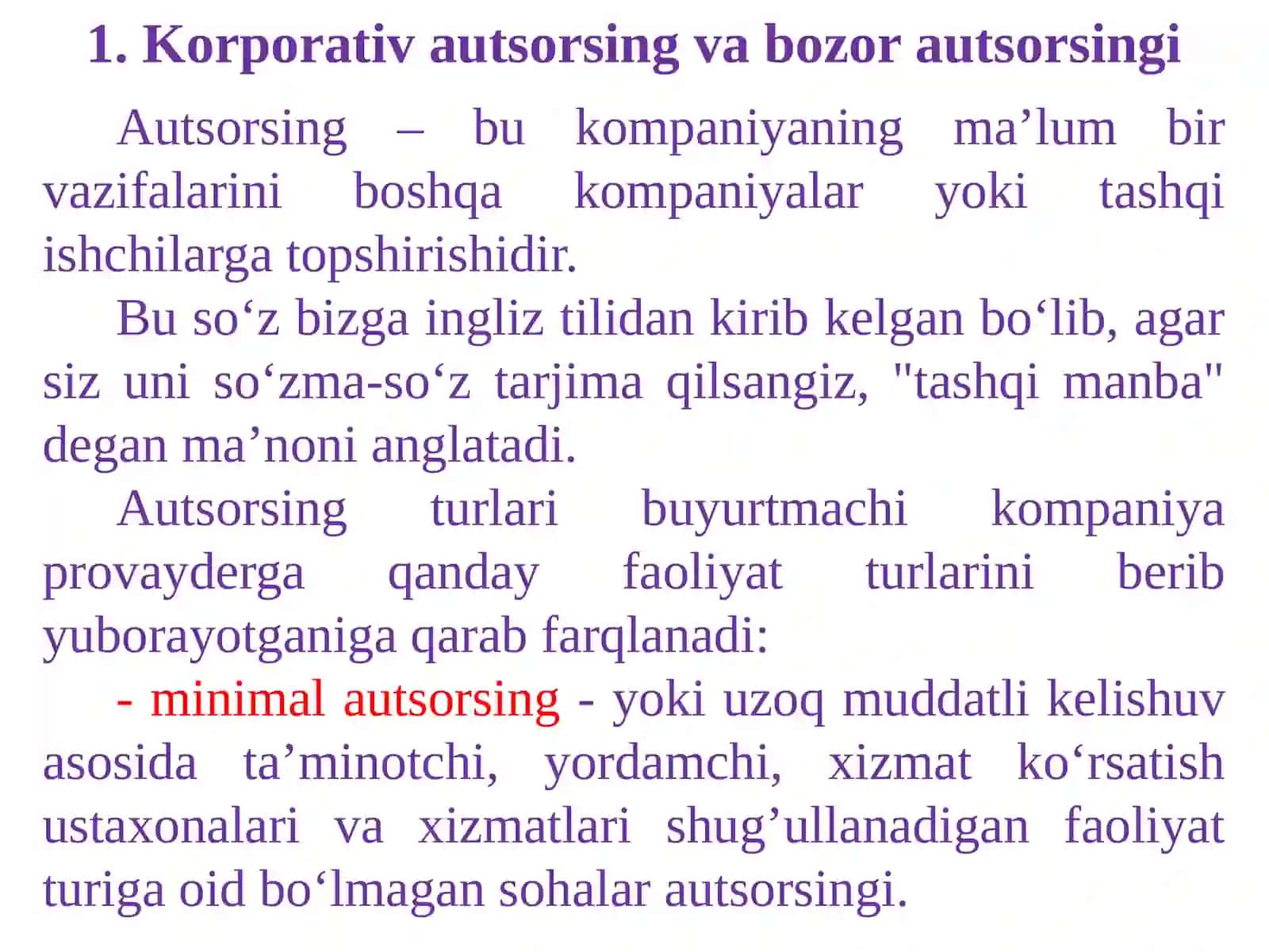 AUTSORSING REKRUTMENTNING YANGI YO‘NALISHI SIFATIDA 2